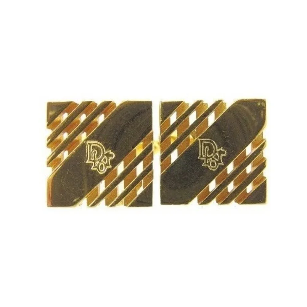 Christian Dior cuffs gold Women Authentic secondhand